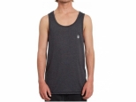 Volcom Circle Blanks Tank Heather Black (thumb #0)