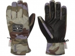 DC Franchise Snow Gloves Woodland Camo Castlerock
