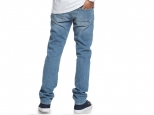 DC Worker Straight Fit Jeans Light Indigo Bleach (thumb #1)
