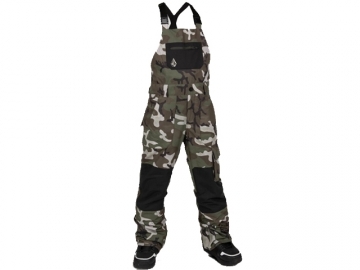 Volcom Barkley Bib Overall Youth GI Camo (imagine principala)