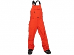 Volcom Barkley Bib Overall Youth Orange