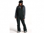 Volcom Swift Bib Overall Black (thumb #1)