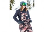 Volcom Swift Bib Overall Faded Army (thumb #2)