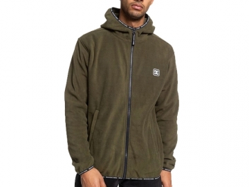 DC Shepton Hodded Zip-Up Fleece Fatigue Green (imagine principala)