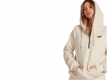 Volcom Snugz N Hugs Hoodie Cream (thumb #1)
