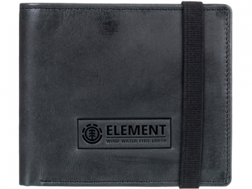 Element Strapper Leather Wallet Black (imagine principala)