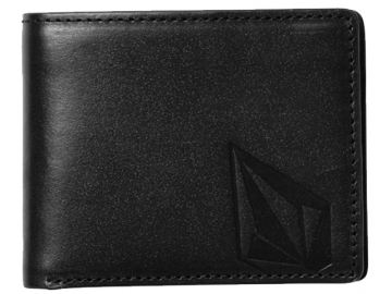 Volcom Straight LTH Wallet Black (imagine principala)