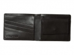 Volcom Straight LTH Wallet Black (thumb #1)