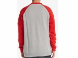 DC Star Pilot Switshirt Heather Grey/Racing Red (thumb #1)