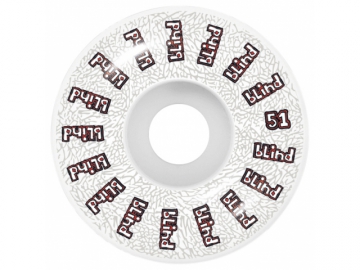 Blind OG Circulate 51mm White/Red (imagine principala)