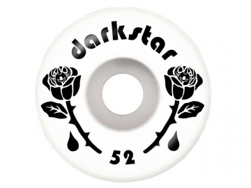 Darkstar Forty Wheels 52 mm Black/White (imagine principala)