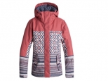 Roxy Jetty Block Snow Jacket Dusty Cedar Edit Song Geo (thumb #0)