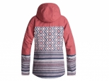 Roxy Jetty Block Snow Jacket Dusty Cedar Edit Song Geo (thumb #2)