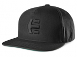 Etnies Icon Snapback Cap Black/Black (thumb #0)