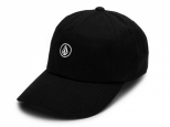 Volcom Circle Stone Dad Hat Ws Black (thumb #0)