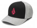 Volcom Full Stone Flexfit Cap Black Combo (thumb #0)