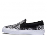 DC Manual Youth Slip-On Blac/White Print (thumb #1)