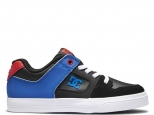 DC Pure Elastic Youth Black/Royal/Black