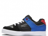 DC Pure Elastic Youth Black/Royal/Black (thumb #1)