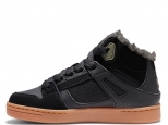DC Pure Yt High Top Winterized Black/Olive (thumb #1)