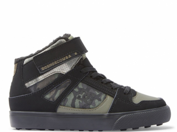 DC Pure Yt High Top Winterized EV Olive Camuflage (imagine principala)
