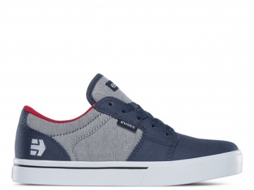 Etnies Barge LS Kids Grey/White/Red (imagine principala)
