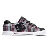 DC Chelsea Black/Blue/Plaid