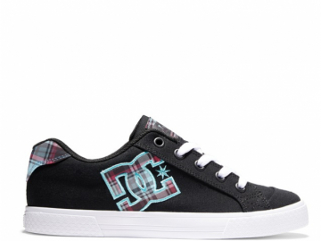 DC Chelsea Black/Plaid/White (imagine principala)
