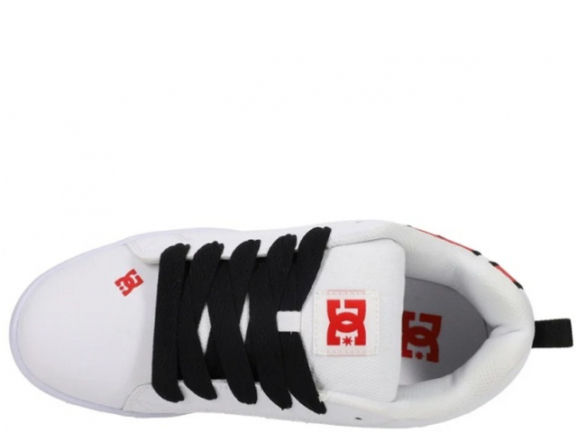 DC Court Graffik White/Red/Black (detaliu #2)