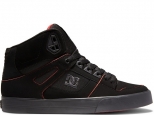 DC Pure High Top WC Black/Red/White