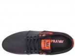 Supra Stacks II Vulc Black/Risk Red-White (thumb #1)