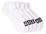DC Ankle Socks 5 Pack White (thumb #0)