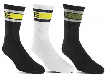 Etnies Stencil Socks 3 Pack Assorted (imagine principala)