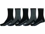 Globe Black/Grey Crew Socks 5 Pk (thumb #0)