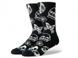 Stance Triple Skull Black (thumb #0)