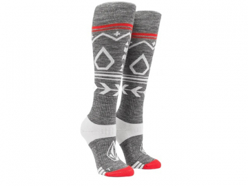 Volcom TTT Ws Sock 22 Heather Grey (imagine principala)
