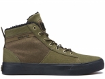 Supra Stacks Mid Military Olive/Black/Black (thumb #0)