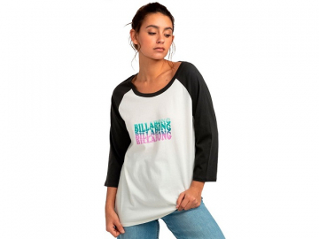 Billabong Eye Sea Sky  3/4 Sleeves Tee Salt Crystal (imagine principala)