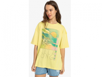 Billabong Rainbow Skies SS Tee Lime Light (imagine principala)