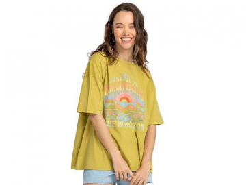 Billabong Sunrise On The Horizon SS Tee Green Envy (imagine principala)