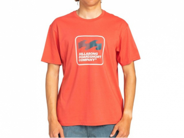 Billabong Swell SS Tee Dark Coral (imagine principala)