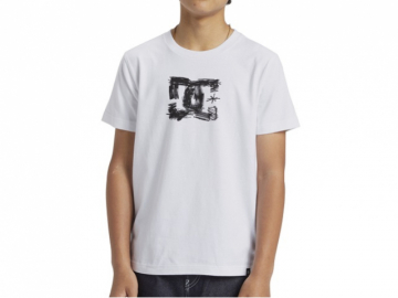 DC Sketchy SS Tee Boys White (imagine principala)