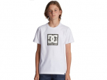 DC Square Star Fill Boys SS Tee White/Elephant (thumb #0)