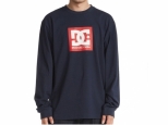DC Square Star LS Tee Navy Blazer (thumb #0)