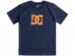 DC Star Boys SS Tee Blue/Orange/Blue