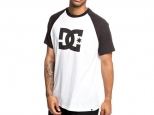 DC Star Raglan SS Tee White/Black (thumb #0)