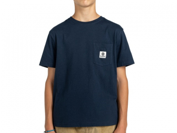 Element Basic Pocket Label Youth SS Tee Eclipse Navy (imagine principala)