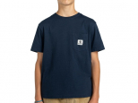 Element Basic Pocket Label Youth SS Tee Eclipse Navy