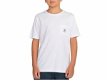 Element Basic Pocket Label Youth SS Tee White (thumb #0)