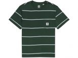 Element Basic Pocket SS Tee Rifle Green Stripes (thumb #2)